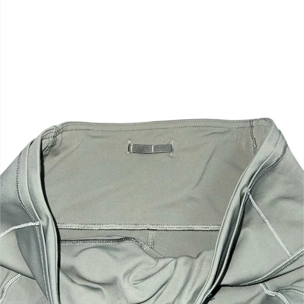 Lululemon Fast & Free Crop II 19” Nulux Grey Sage High Rise Running Leggings 6 - Image 9