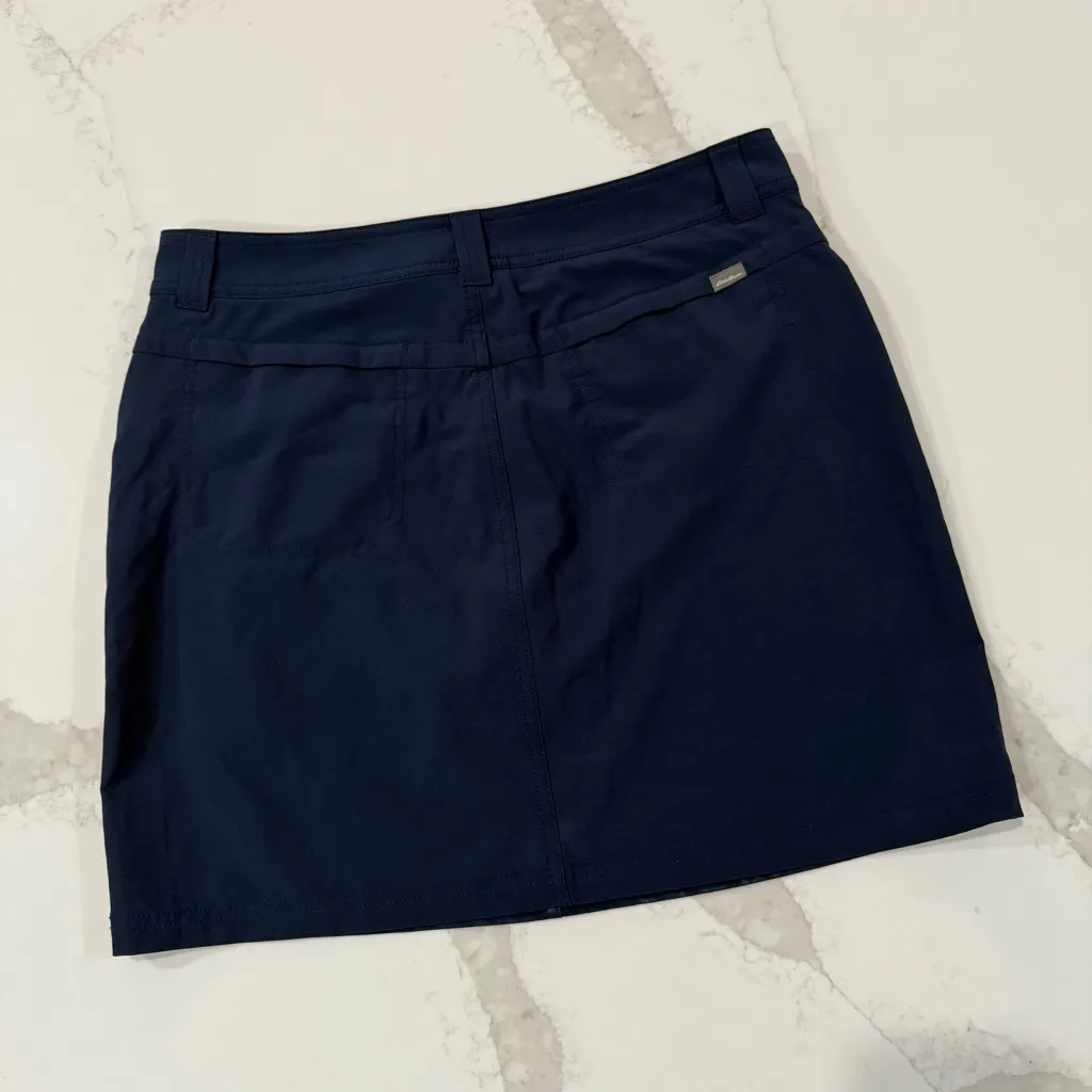 Eddie Bauer Adventurer 2.0 Skort Women’s 6 Navy Blue Gorpcore Athleisure Golf - Image 6