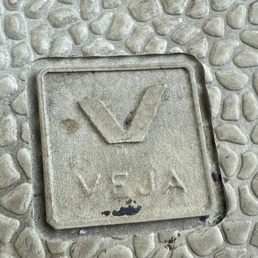 Veja Esplar Women's White Leather Logo Low Top Lace Up Athletic Sneakers Shoes 9 - Image 8