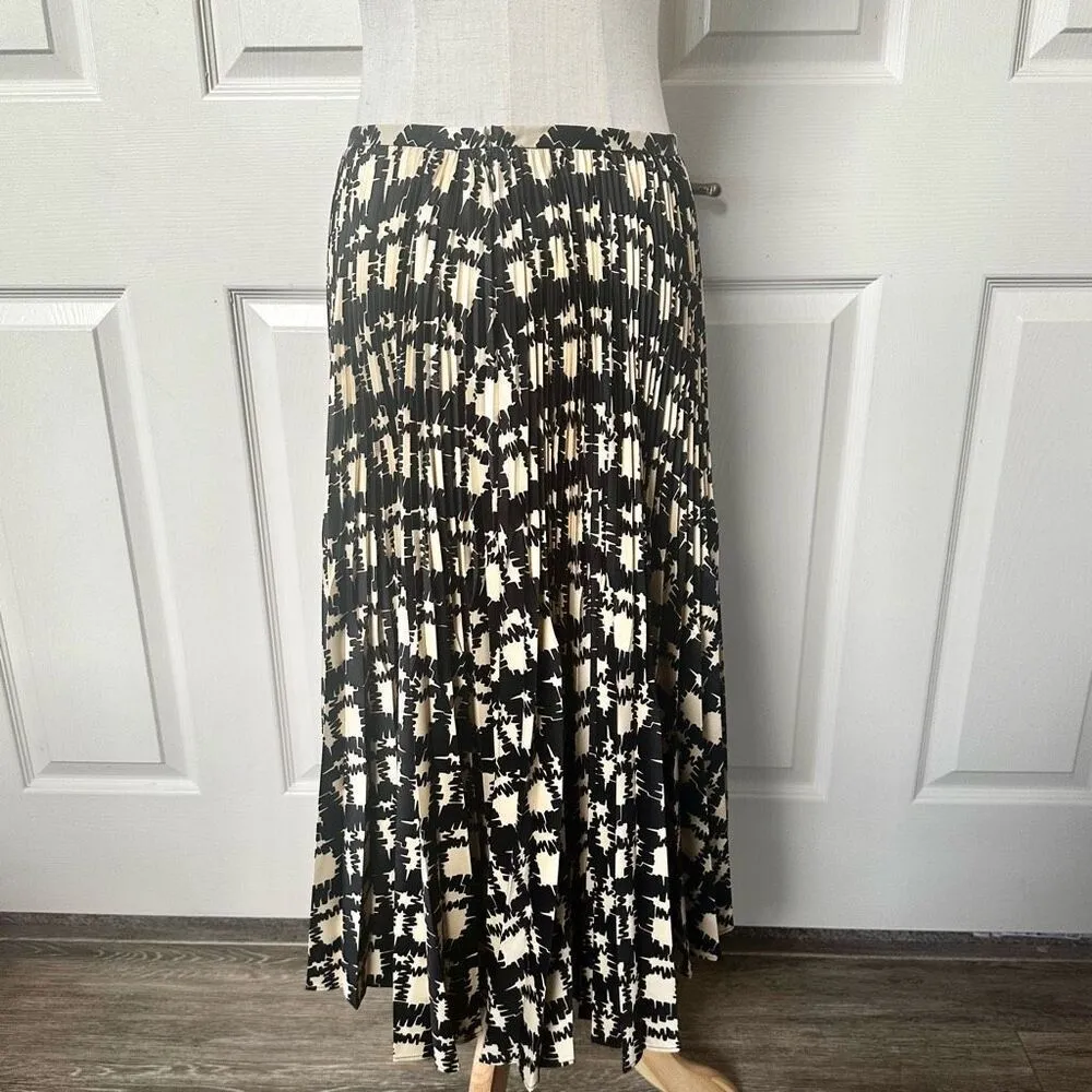 Talbots yellow and black long maxi skirt NWT - Image 3