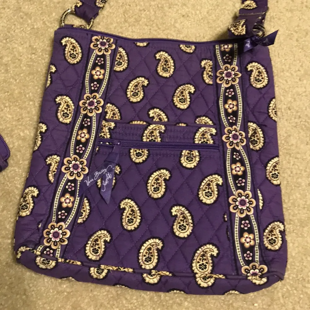 Vera Bradley Purple Paisley purse & wallet - Image 2