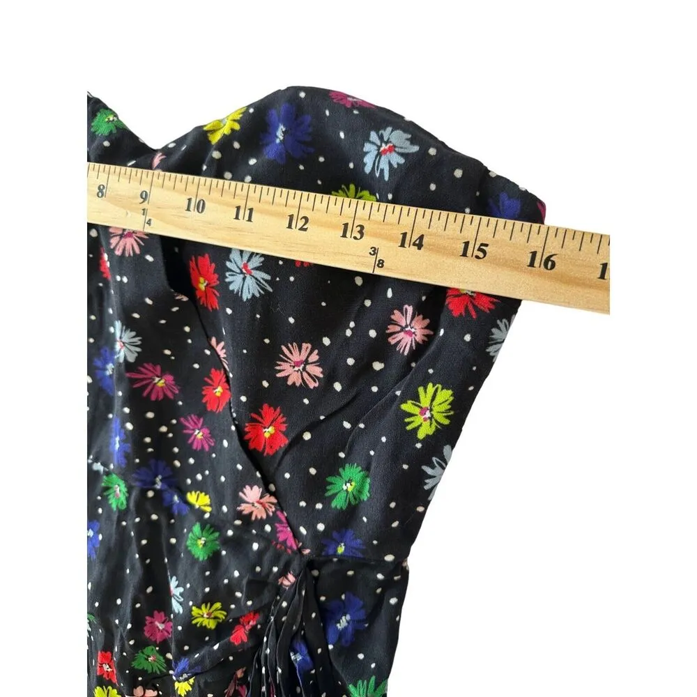 Yumi Kim Date Night Silk Mini Dress In Midnight NWOT Small - Image 5