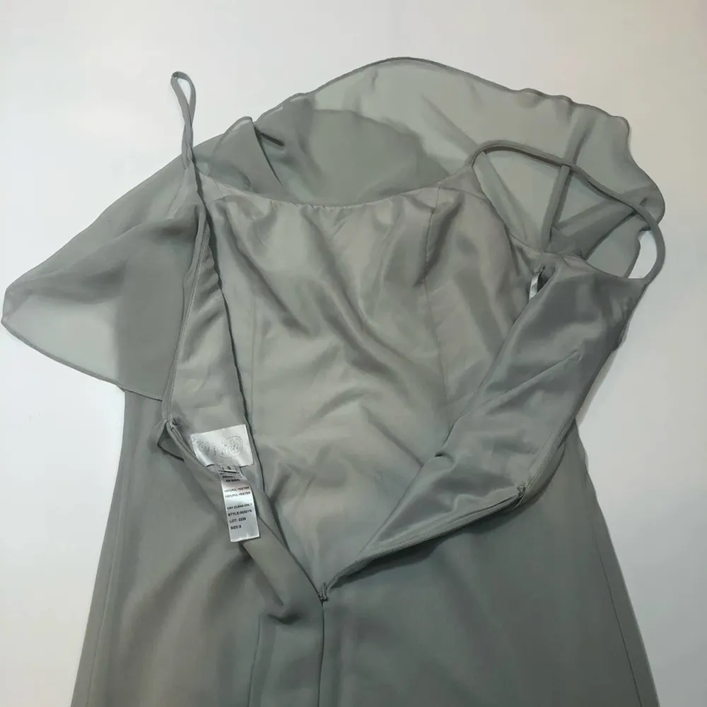 Wtoo bridemade formal maxi dress ruffle cami Sz 8 - Image 8