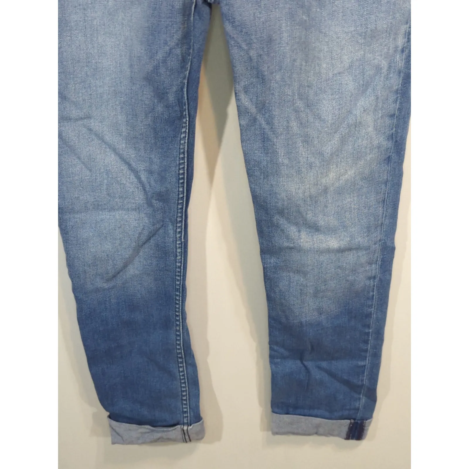 Hudson Bacara Straight Cropped Mid Rise Medium Wash Blue Jeans Womens Size 28 - Image 5