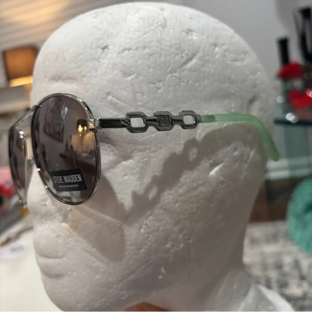 Steve Madden ‘Marketa’ Aviator Sunglasses - Image 7