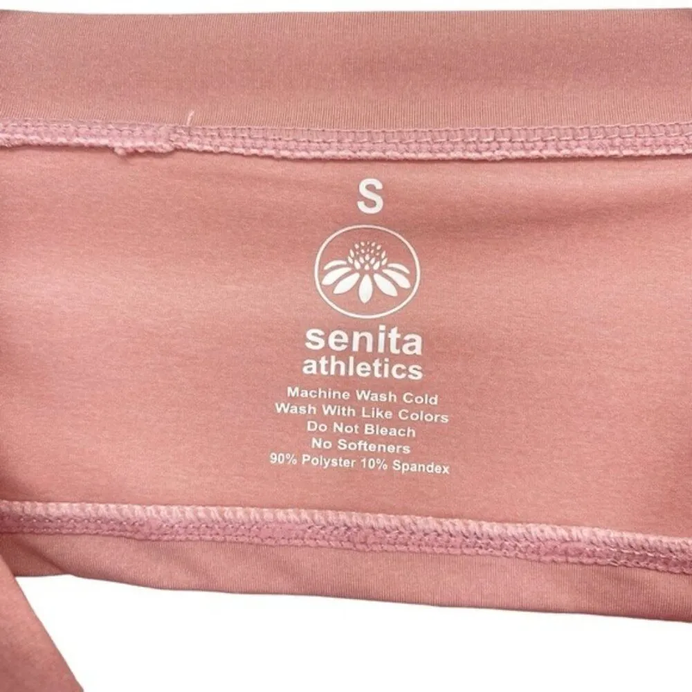 Senita Athletics Long Sleeve Wrap Open Back Top Activewear - Image 2