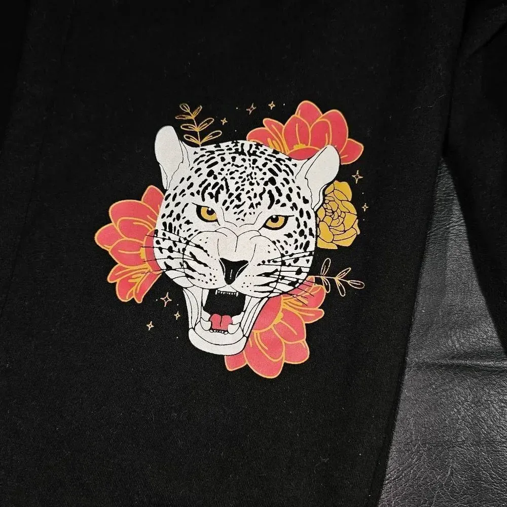 Torrid Womens Black Tiger Leggings‎ 2 2X - Image 3