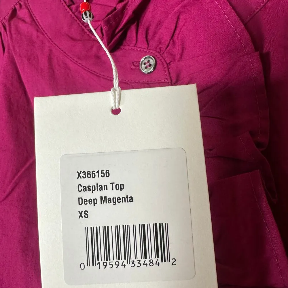 Xirena Caspian Top in Deep Magenta NEW Pink Size XS - Image 6