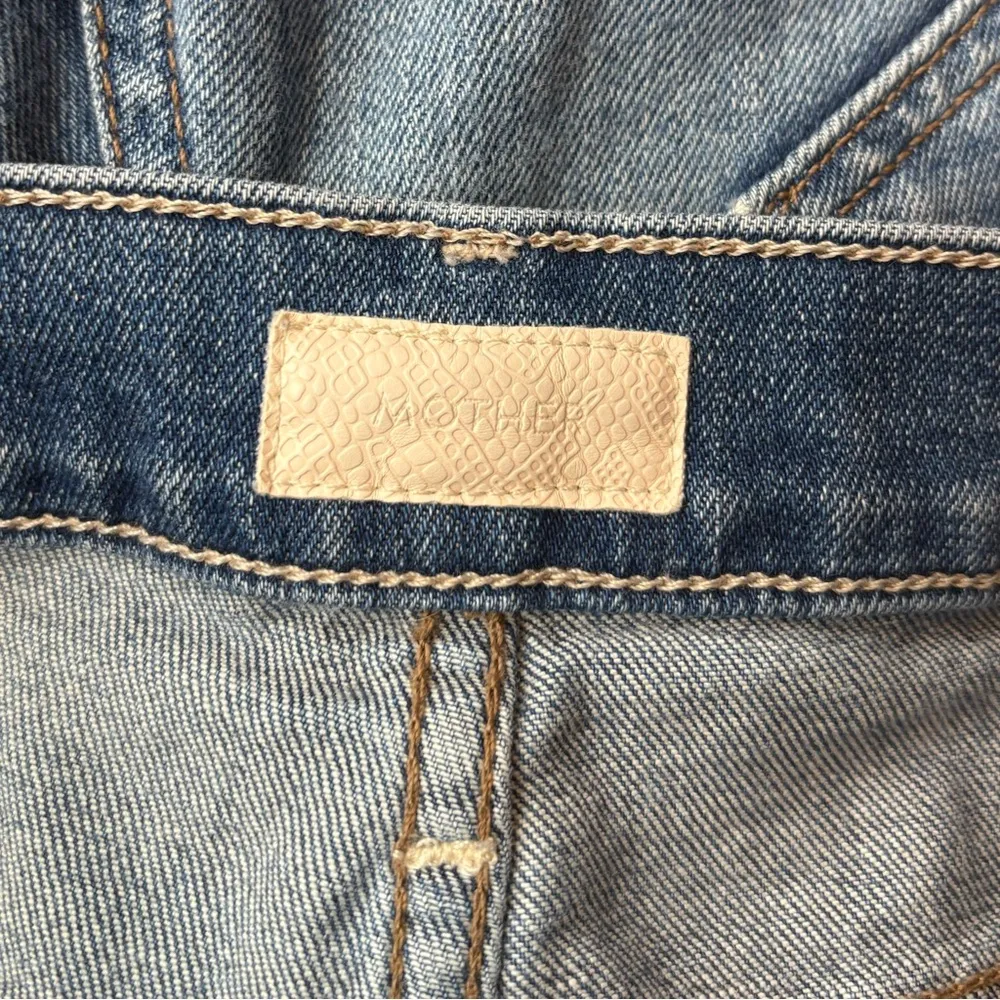 Mother denim the charmer satisfaction blue skinny jeans size 27 - Image 3