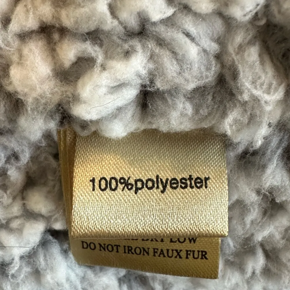 True Grit Frosty Tipped Double Up Sherpa Vest Unisex Size Large - Image 10