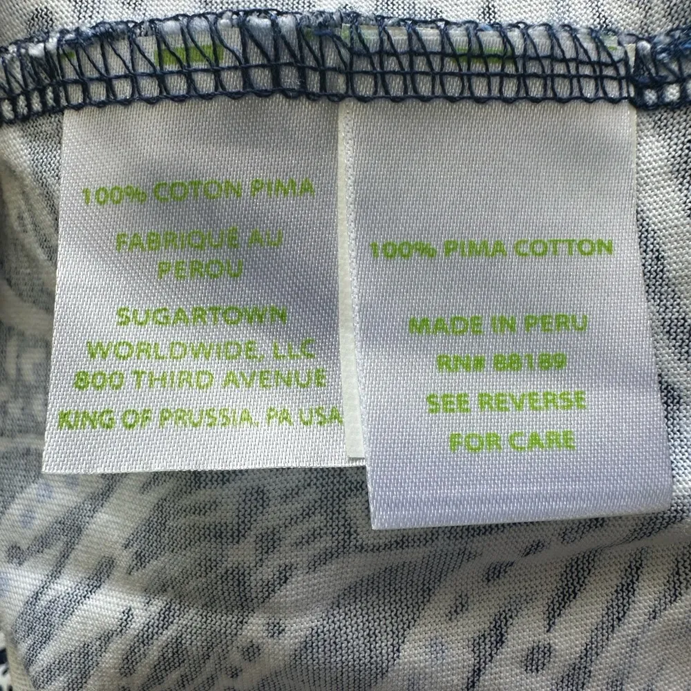 Lilly Pulitzer NWOT 100% Pima Cotton A Mermaids Tail Marlow Mini Dress XS - Image 12