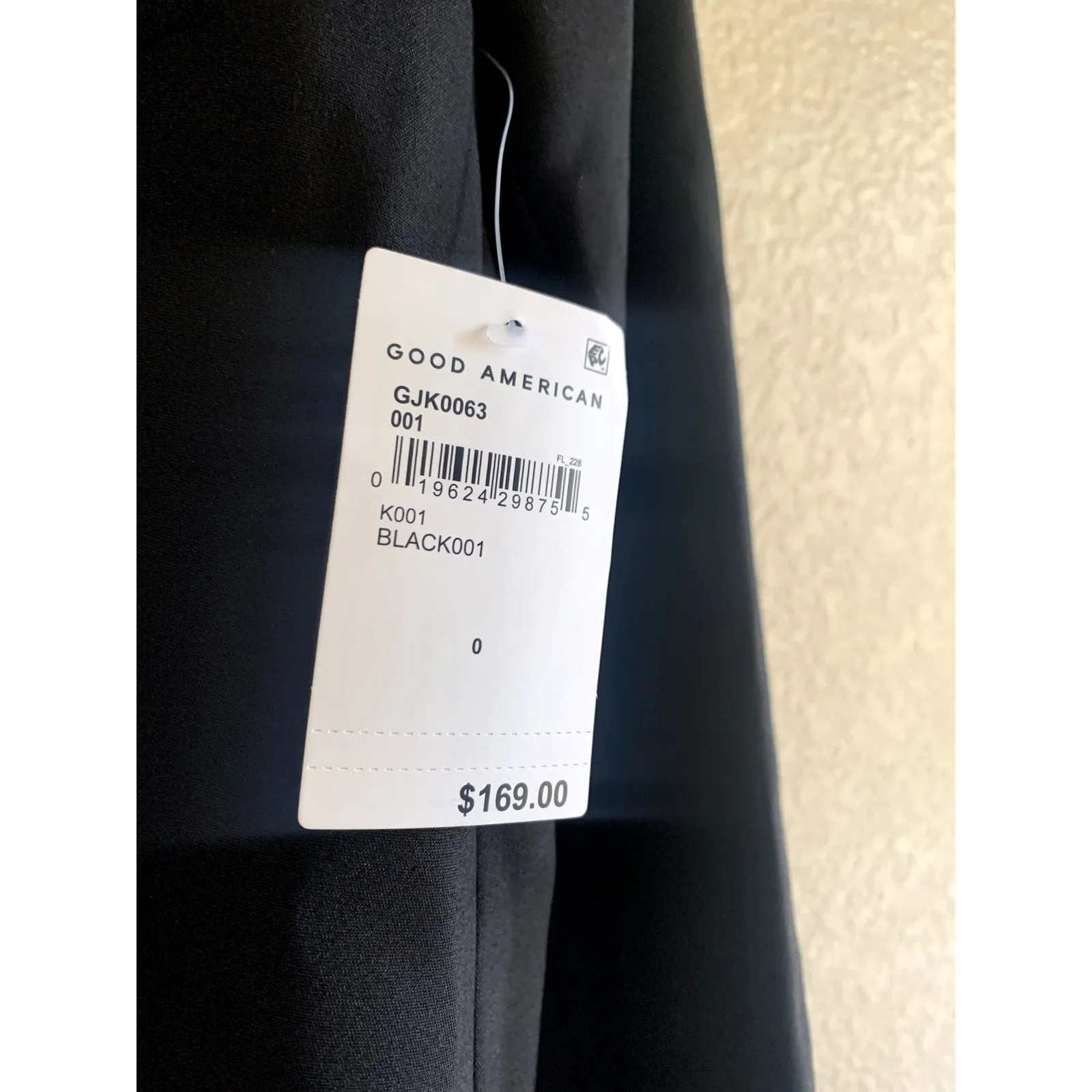 Good American The Boss 2.0 Double Breasted Blazer in Black XS NWT - Image 7