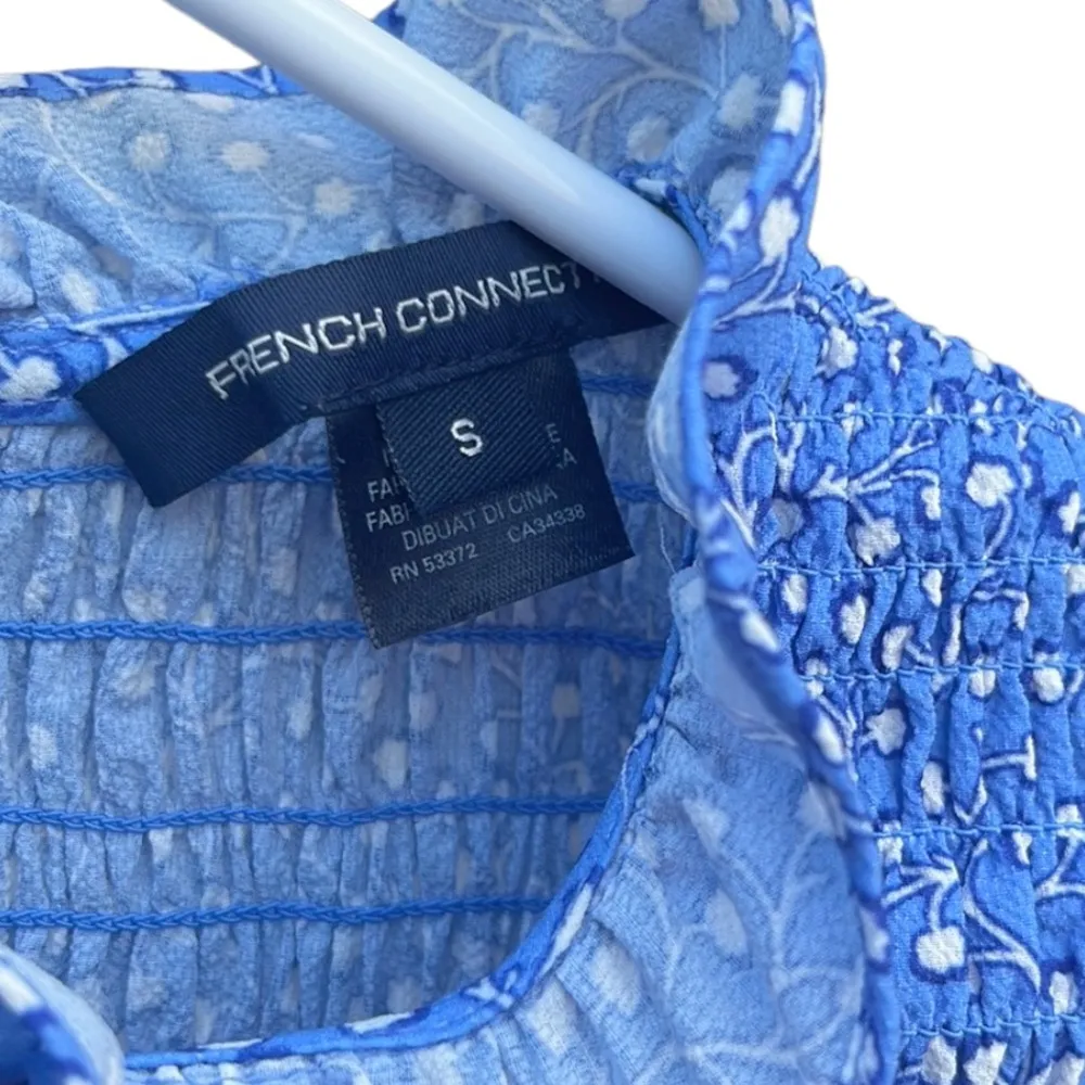 Like New French Connection Elao Verona Smocked Dress Size Small - Image 8