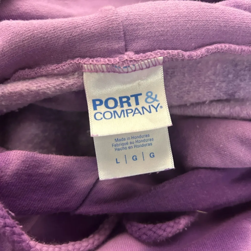 Hoodie Purple Tie - Image 4