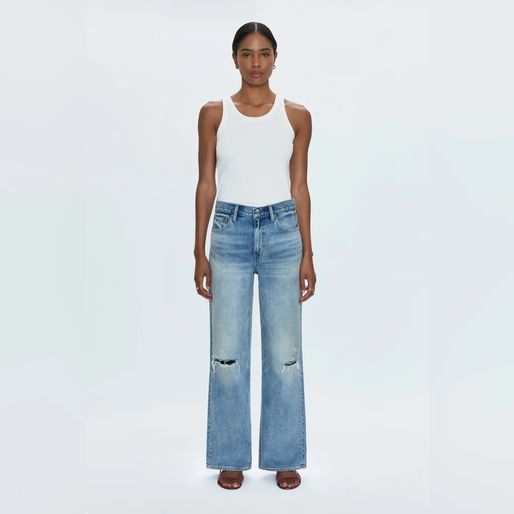 Pistola HENDRIX HIGH RISE BAGGY JEAN - APPRENTICE DISTRESSED - Image 2