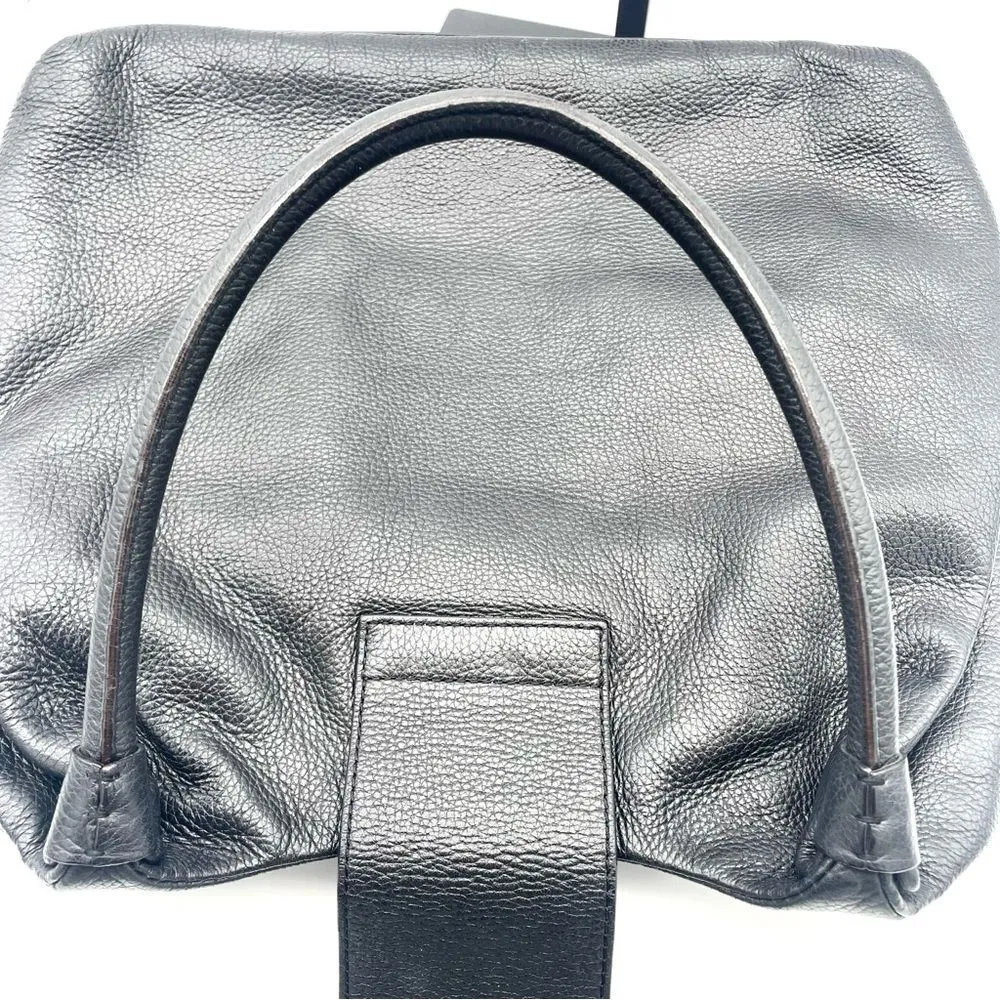 Kate Spade Bag Bexley Stevie Pebbled Black Leather Handbag Medium Slouchy Tote - Image 10