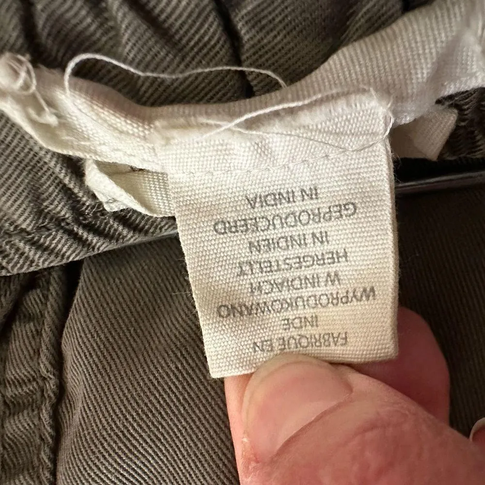 C & C California Light Wash Lyocell Olive Jogger Cargo - Image 5