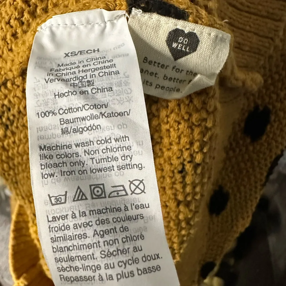 Madewell Hillview Cardigan Sweater in Painted Spots - Image 4