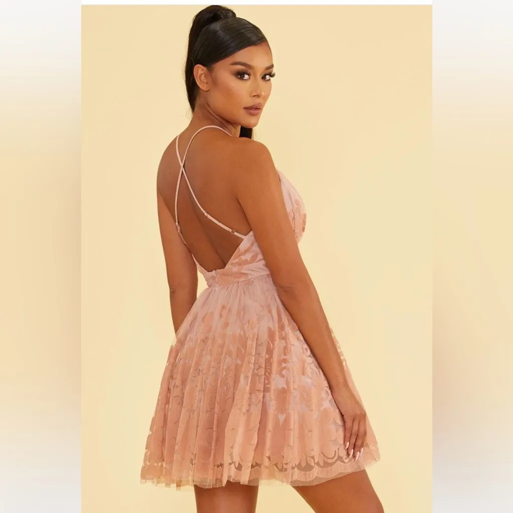 NWOT Mini Halle Dress in Blush - Image 2