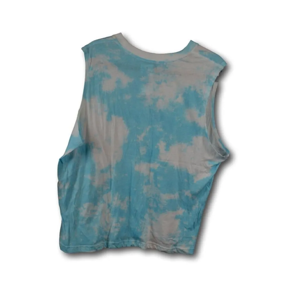 Fifth Sun Tie-Dye NASA Light Aqua Blue Tank Top Size: XXL NWT - Image 3