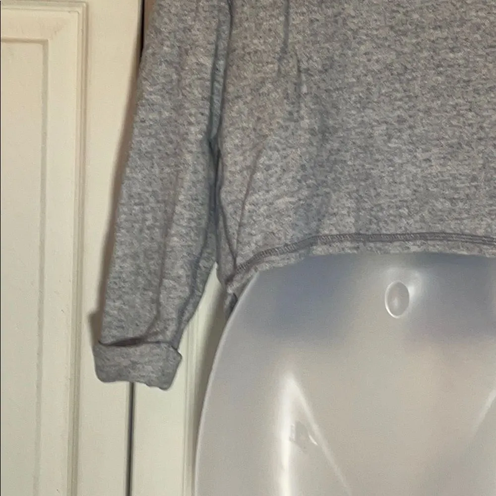 Abercrombie Fitch Cropped Open Front Jacket Jrs L - Image 11