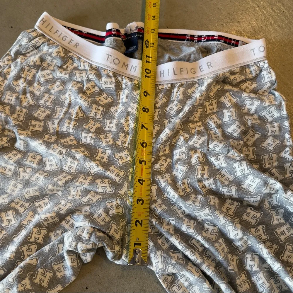 Tommy Hilfiger  / women’s logo pajama pj pants / gray / size small - Image 3