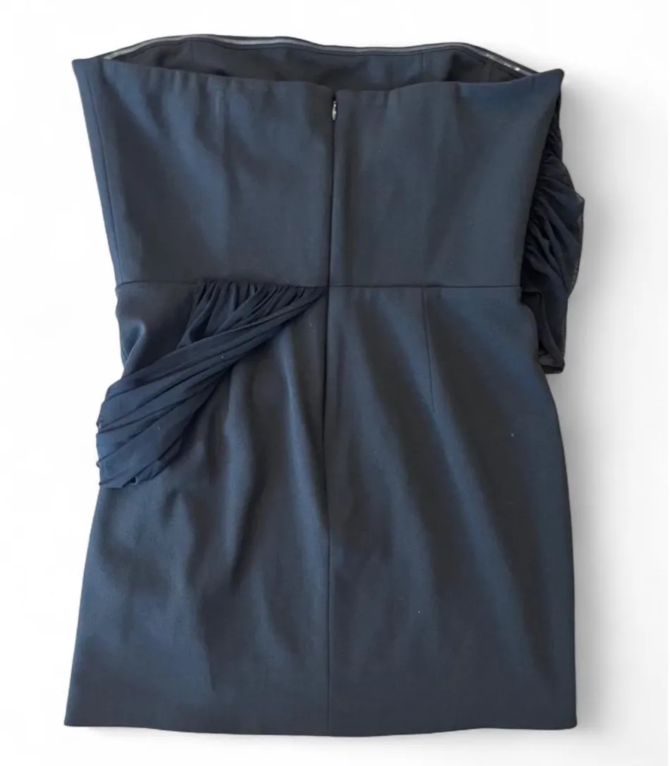 Dress the Population Black Tulle Mini Dress - Image 4