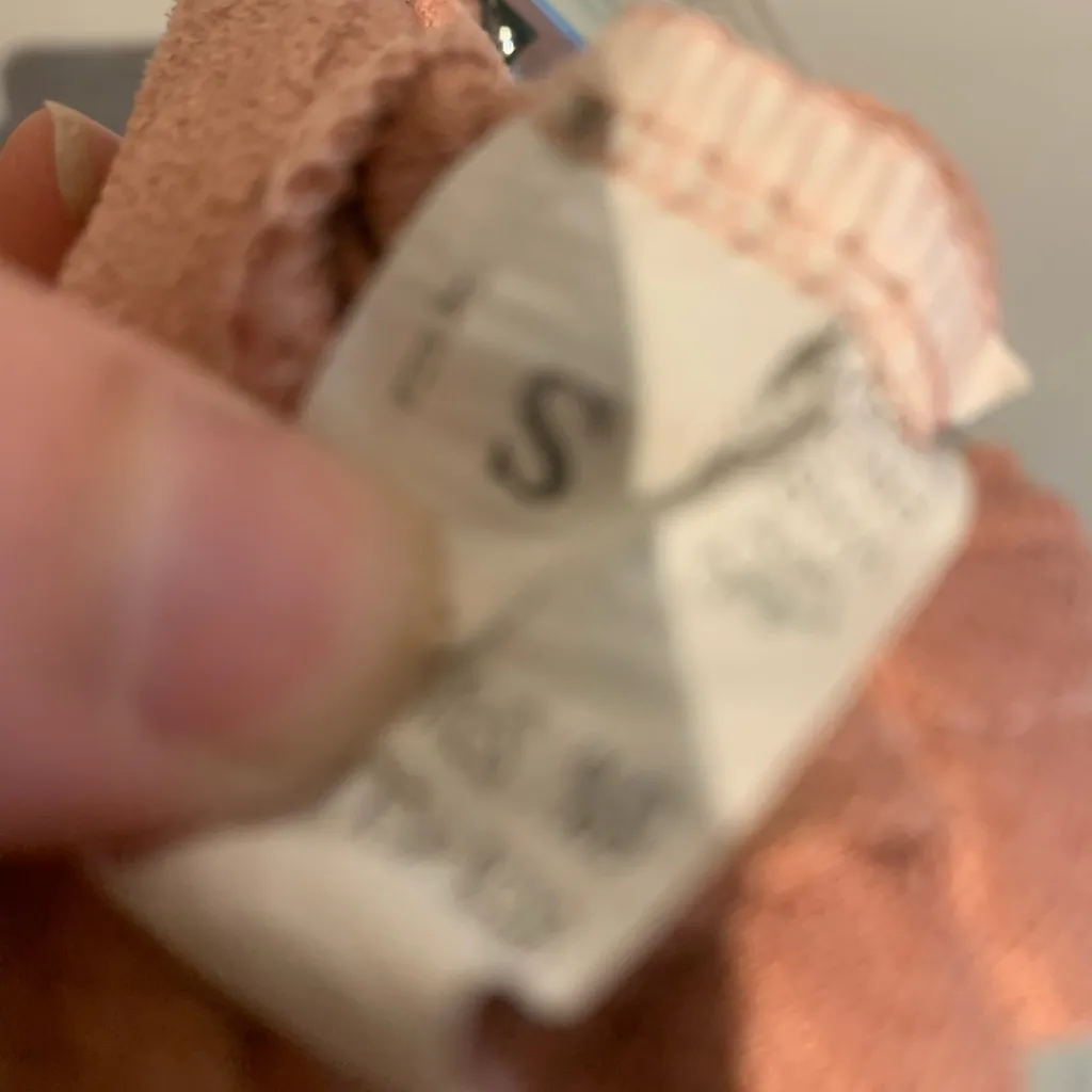 Faux suede set Pink - Image 6