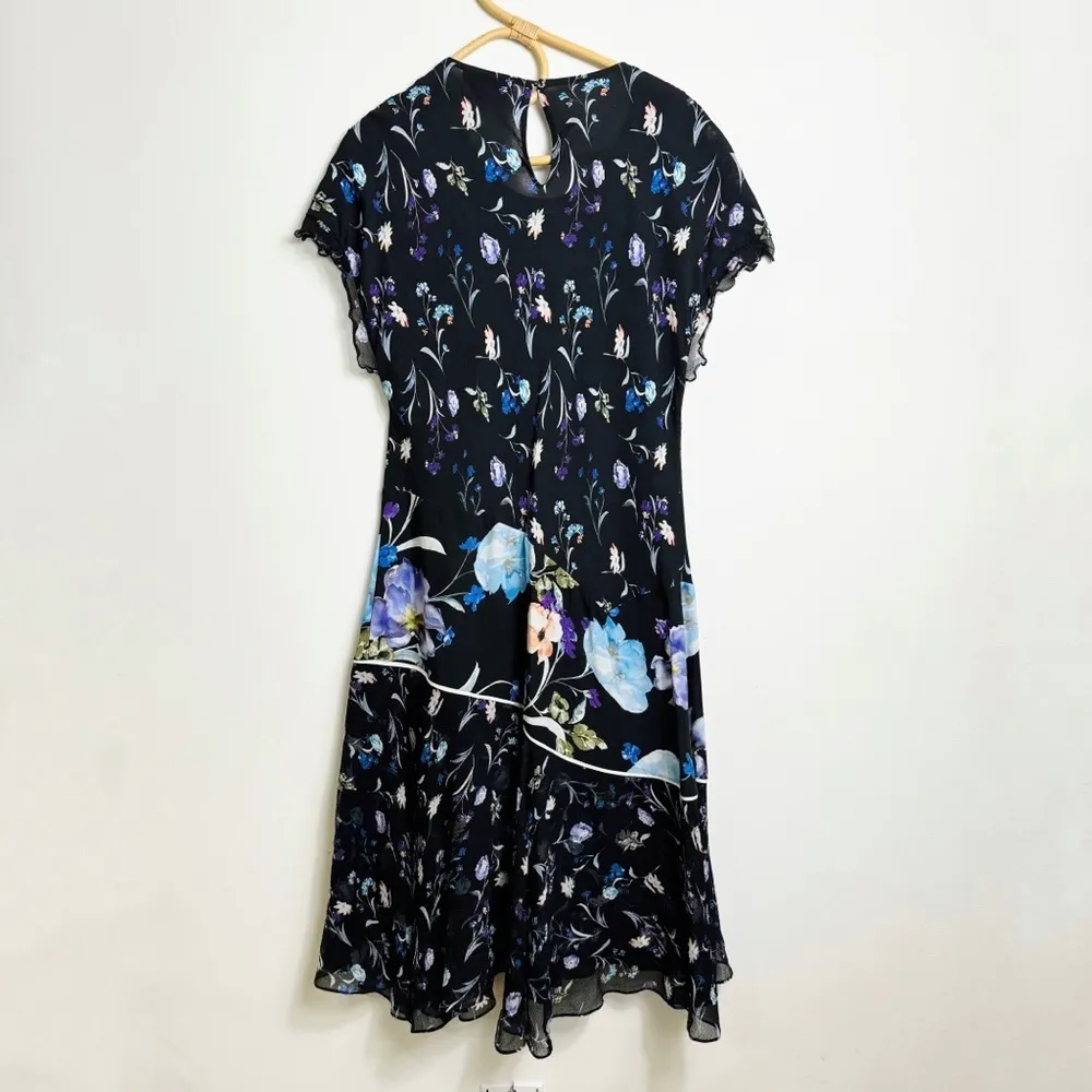 3.1 Phillip Lim 100% silk floral mini dress - Image 9