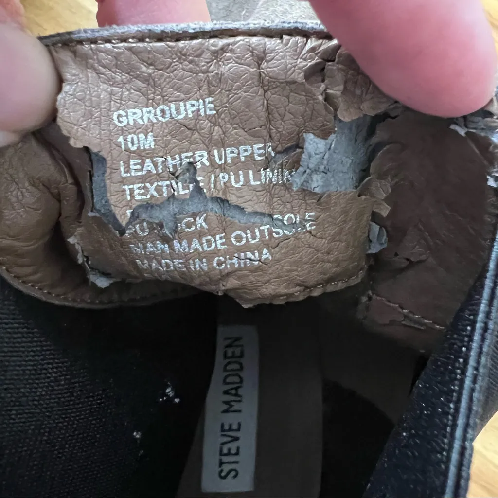 Steve Madden GRROUPlE Taupe Suede Chelsea Boots - Image 10