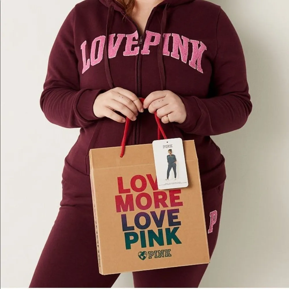 PINK
PERFECT FULL ZIP + SKINNY JOGGER GIFT SET - Image 4