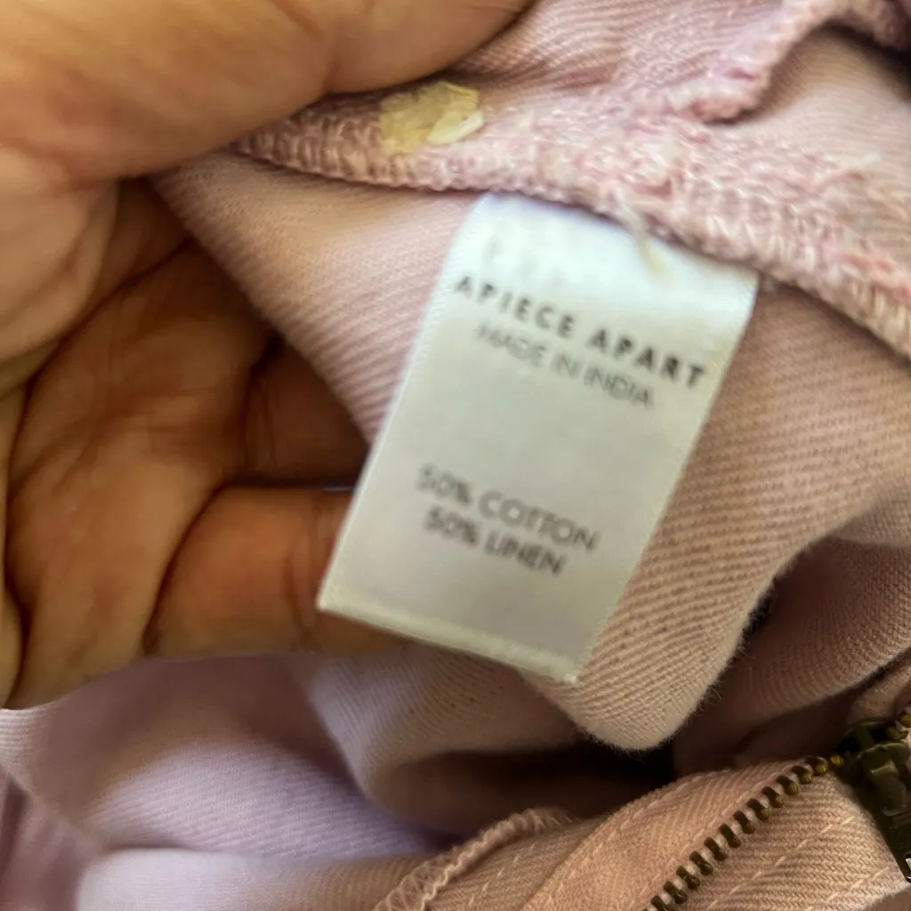 Apiece Apart Baleare Lilac Jumpsuit - Image 13