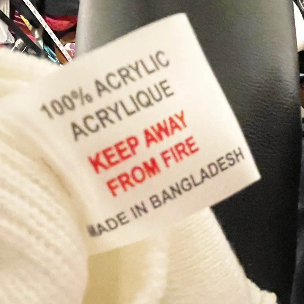 Nasty Gal Size 4 White Soft Knit Pull On‎ Ankle Jogger Drawstring Lounge Pants - Image 4