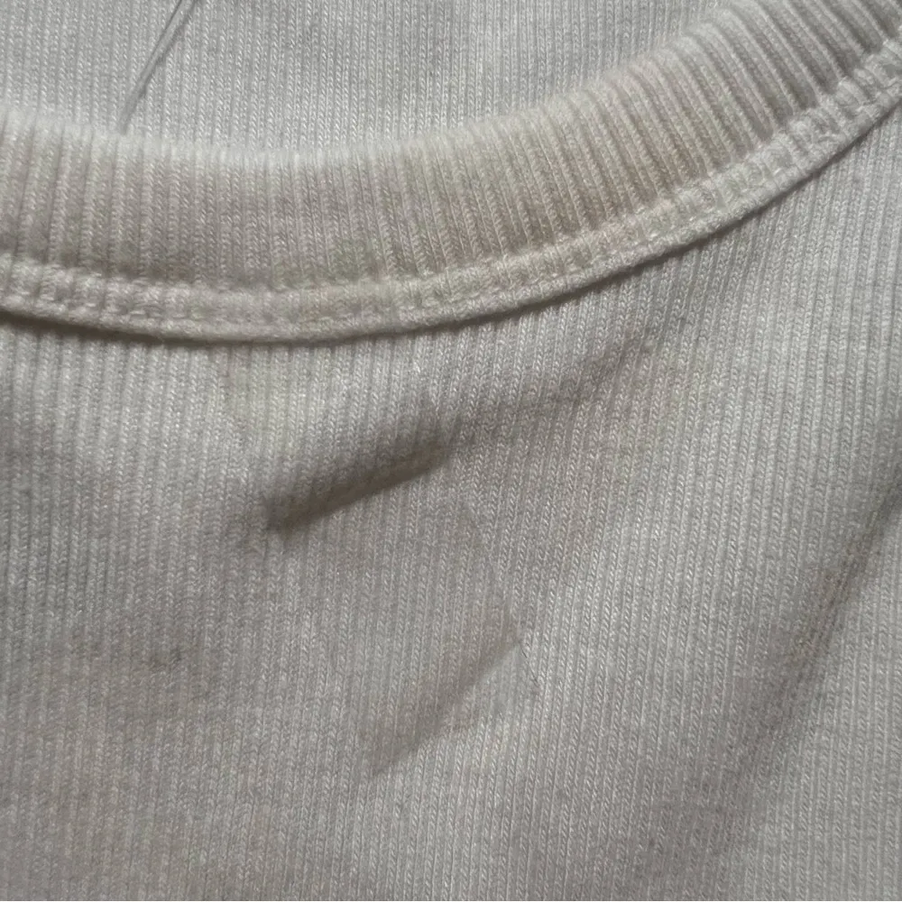 J.Crew Factory High-Neck Ribbed Tank Top Medium Women’s White BG876. - Image 4