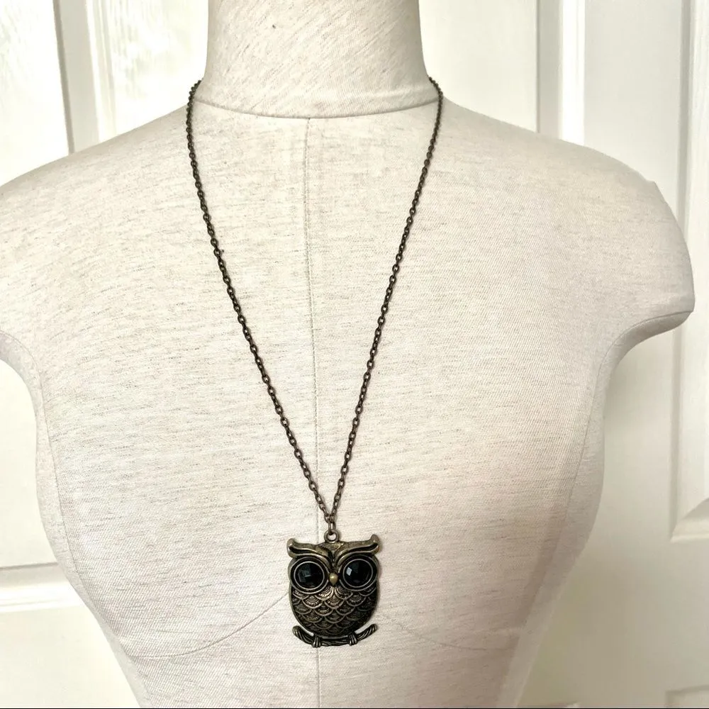 Owl pendant necklace - Image 2