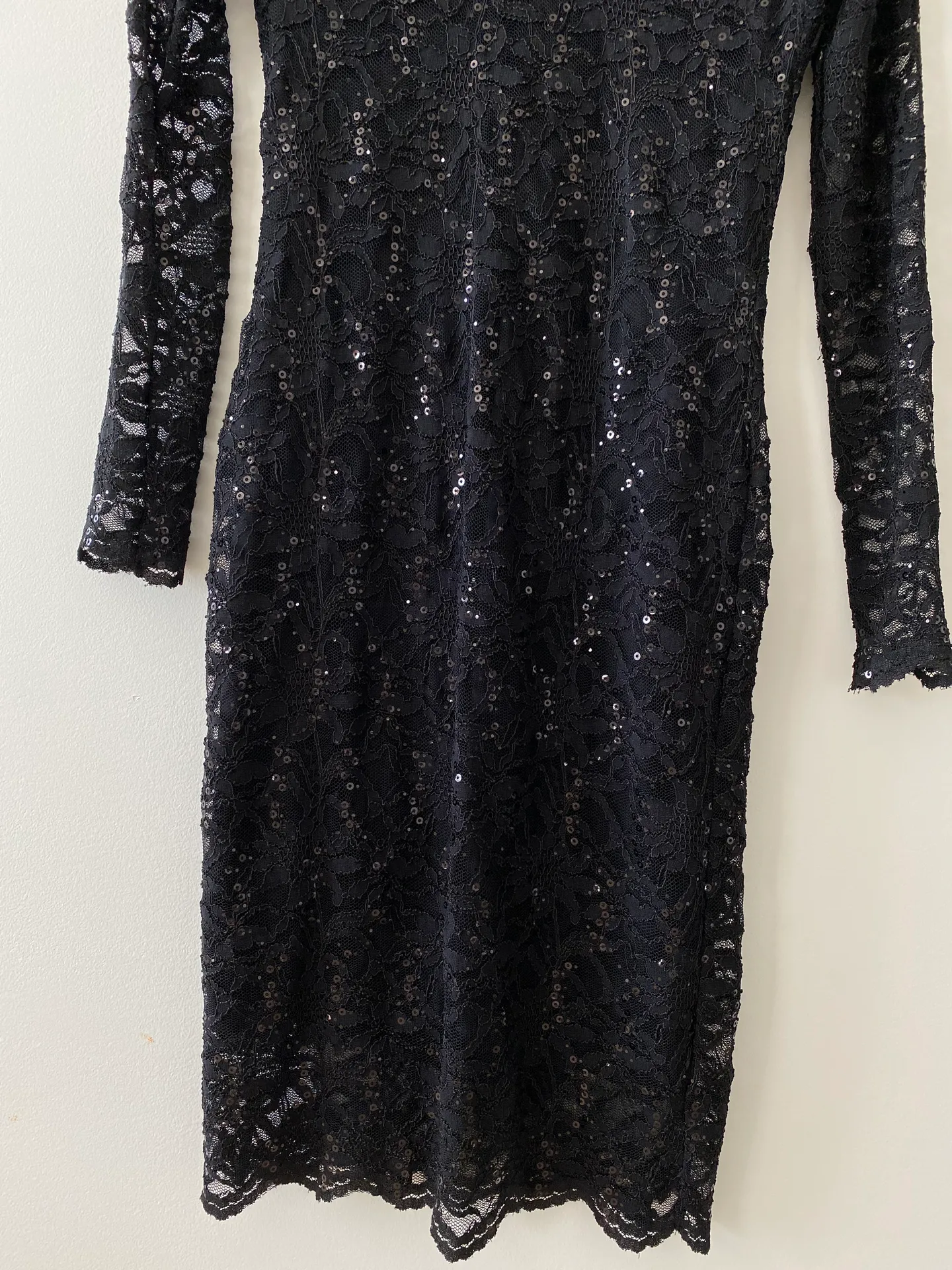 Marina Black Dress Size 8 - Image 3
