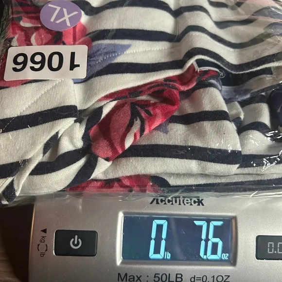 Karen‎ Scott Women XL Stripe Floral White Shirt Causal Feminine Momcore Dopamine - Image 8