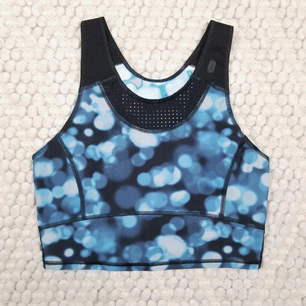 Sweaty Betty x ModelFit Homestraight Crop Blue Sz Small - Image 5
