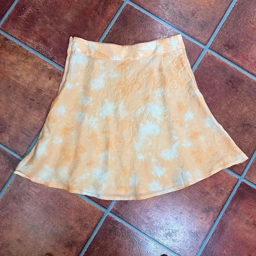 Free People Creamsicle Tie Dye A Line Martine Flirt Skirt Size 6 - Image 10