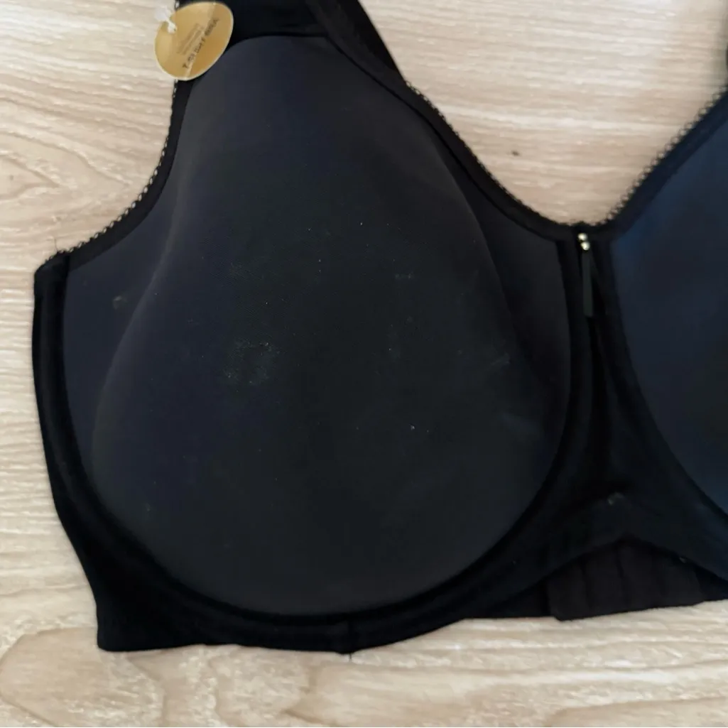 Wacoal 44DDD NEW Basic Beauty Spacer Underwire T-Shirt Bra Black - Image 3