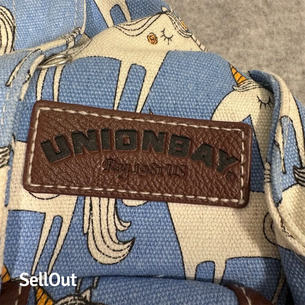 UnionBay Women’s Unicorn Rope Sling Bag Blue Medium Crossbody - Image 3