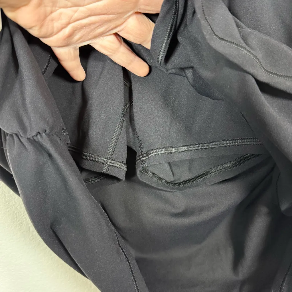 Athleta Women’s Transcend Ruched Skort in Black Size L - Image 11