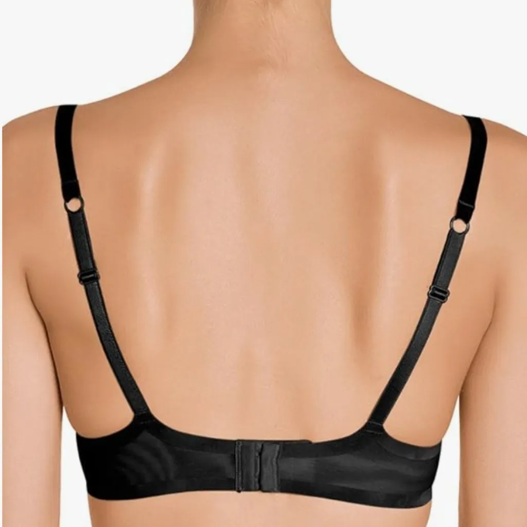 Wolford Tulle Push Up Bra 69663 34D‎ Black Size undefined - Image 4