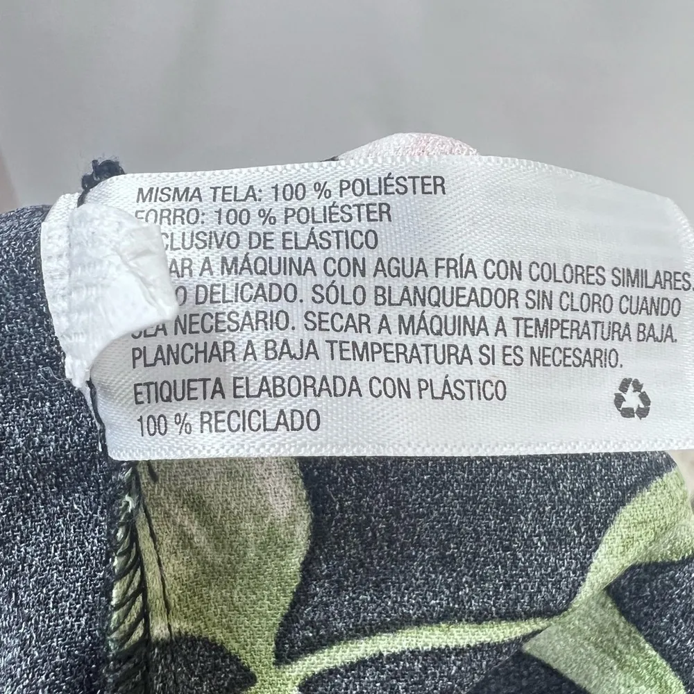 Xhilaration Tropical Floral Sun Dress Size L - Image 9