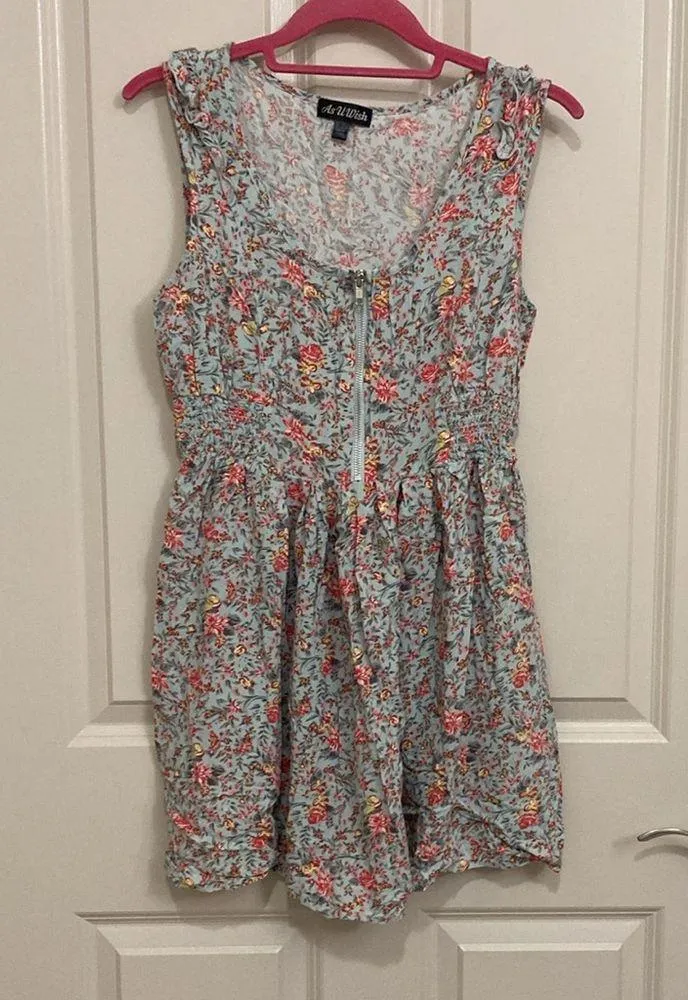 Y2K/2010s Floral Print Mini Dress - Image 3