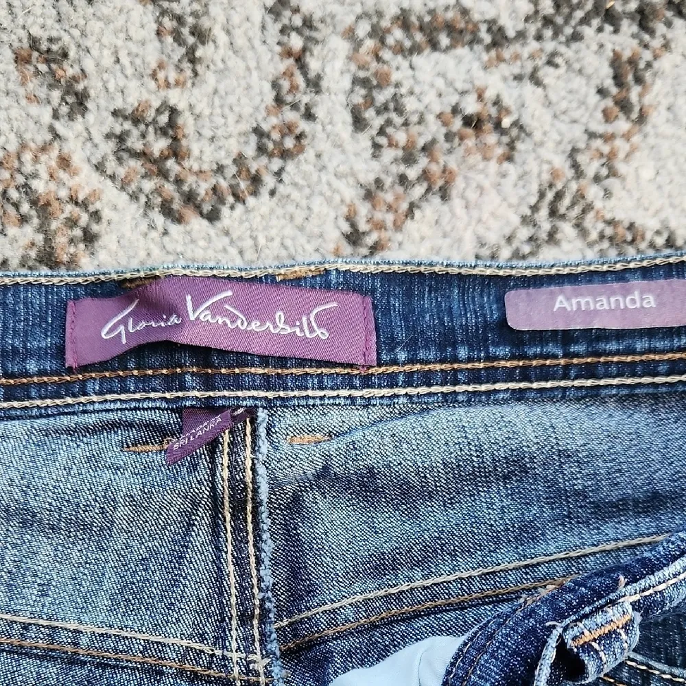 Gloria Vanderbilt Amanda Bootcut Jeans Blue 14 - Image 2