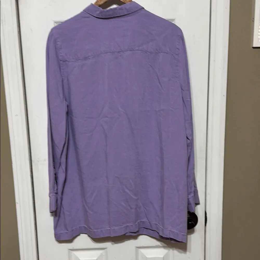 Lavender Long Sleeve Button - Image 6