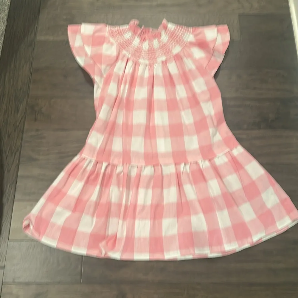 NWT Pinch Pink Gingham Dress Sz M Size M - Image 8