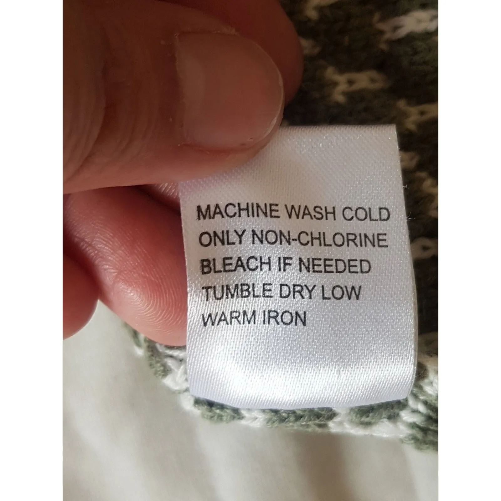 Appleseed's Womens Sweater Sz Small Fall Autumn Winter Honeycomb Waffle Y2k Green - Image 9