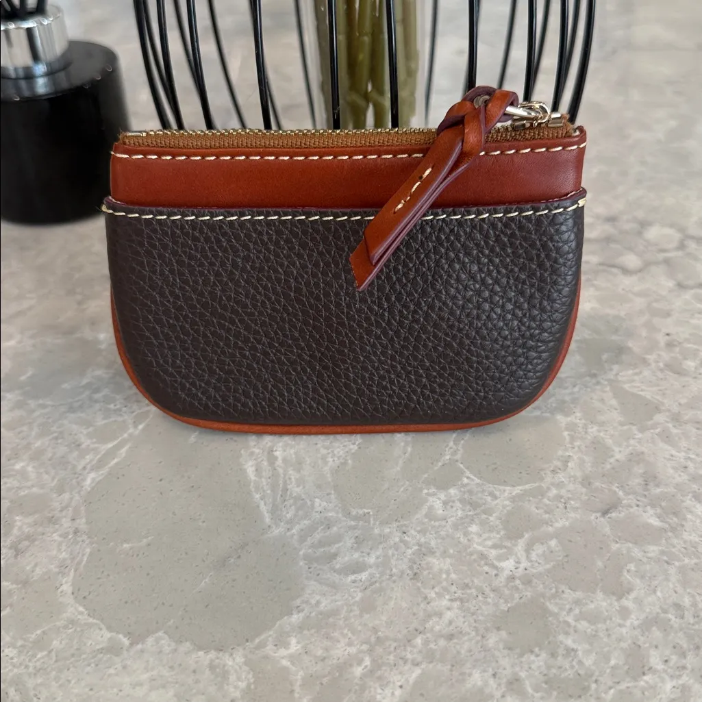 Dooney & Bourke pebble grain coin case - Image 3